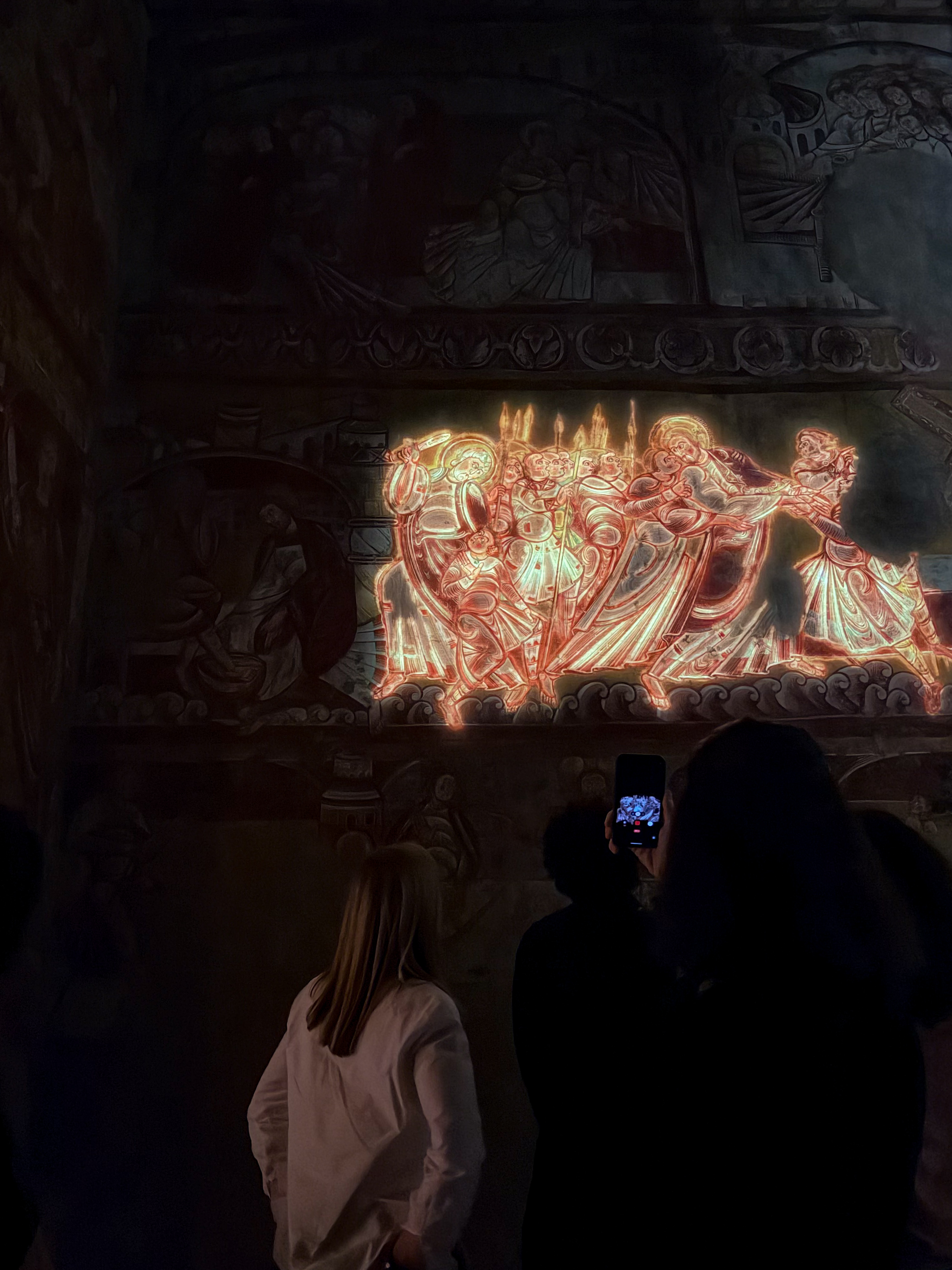 Saint-Martin de Vic digital installation detail